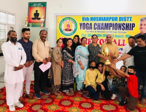 DISTRICT WINNER YOGA TEAM
